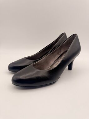 LifeStride Black Comfort Pump Heels Women’s Size 8